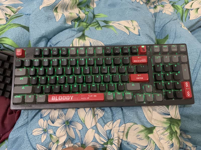Bloody WS98 Dual-Core Wireless Mechanical Gaming Keyboard - Computer ...