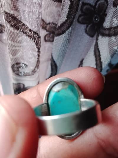 Natural Clean Piece Iranian Feroza Chandy Ring