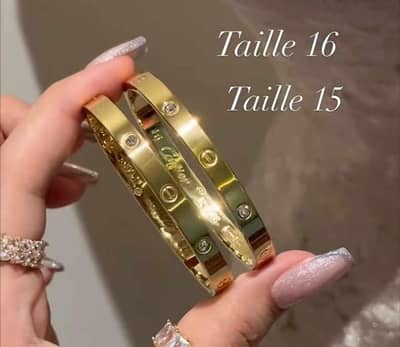 Cartier bangles gold plated