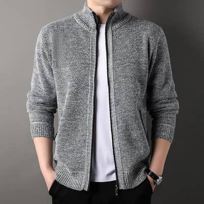 New men's outwear sweater coat autumn clothes