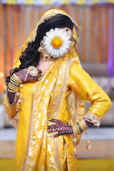 Mehndi Dress for Bridal