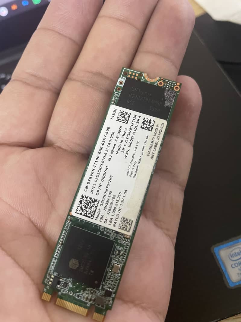 Intel SSD M2 2