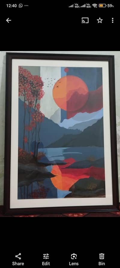 Beautiful handmade painting, Best for gifts