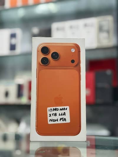 Apple 17 Pro Max 2TB Box Pack Non pta Orange color