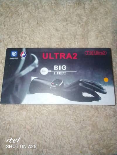 T10 ultra 2 smart watch with 3 streps & charger all ok condition 10/10