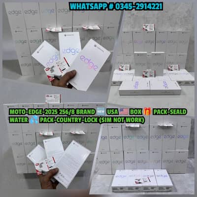 Motorola Moto Edge 2025 Pin Pack Country Lock Jv 1x  Pouch Free