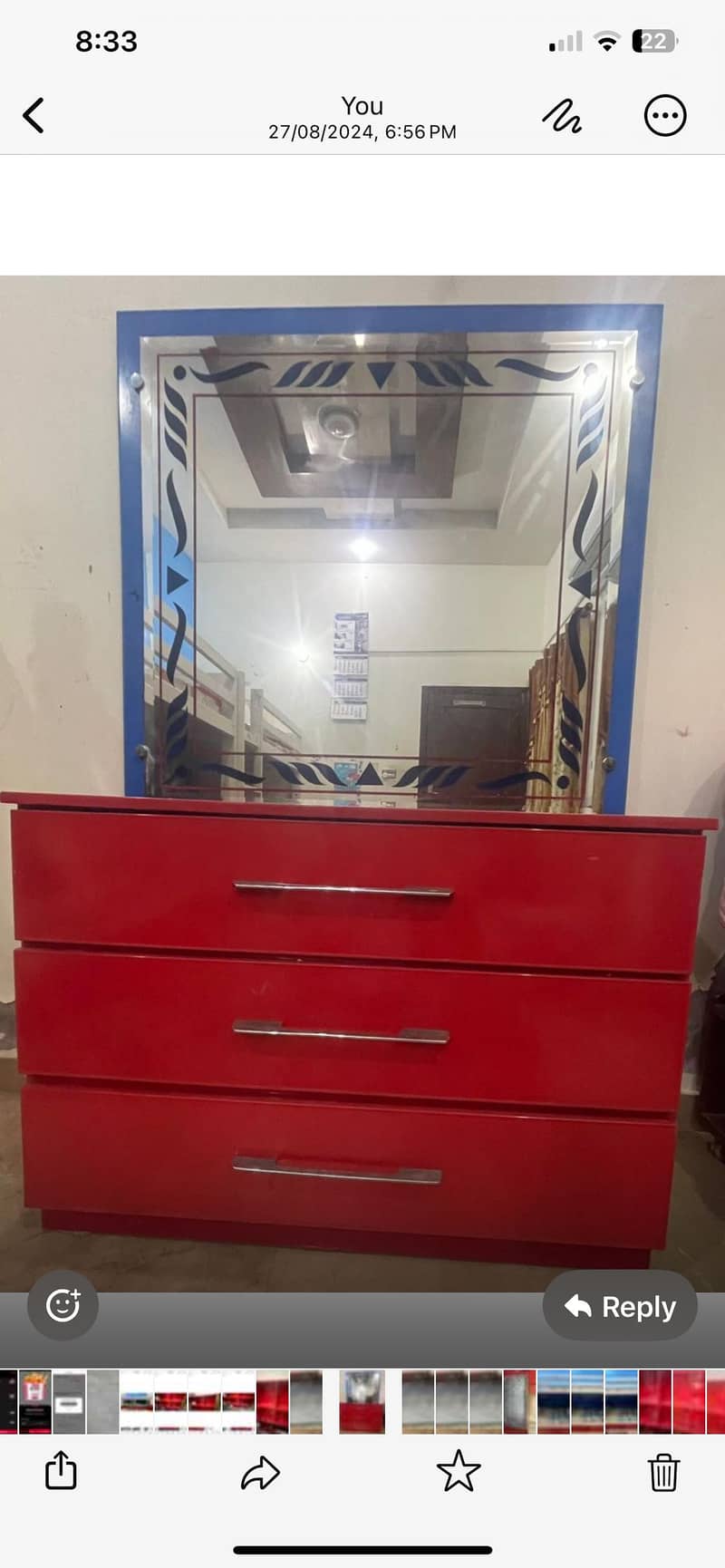 dressing and book rack 1