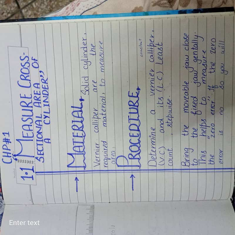 10 physics practical book completed. 1