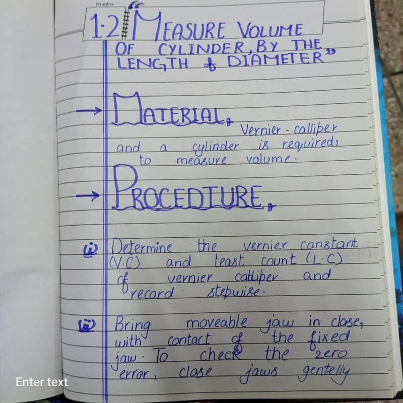 10 physics practical book completed. 3