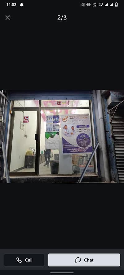 glass mirror door office shope aluminum  size 7x8