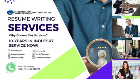 Guarantee CV/Resume Writing ATS Friendly Job / Career Counsellig