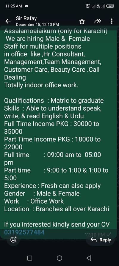 work on beauti cear products