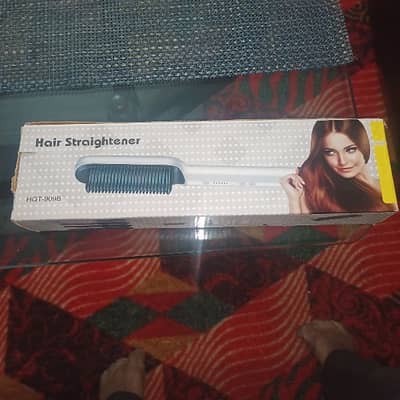 Brush Hair Straightener HQT 909B