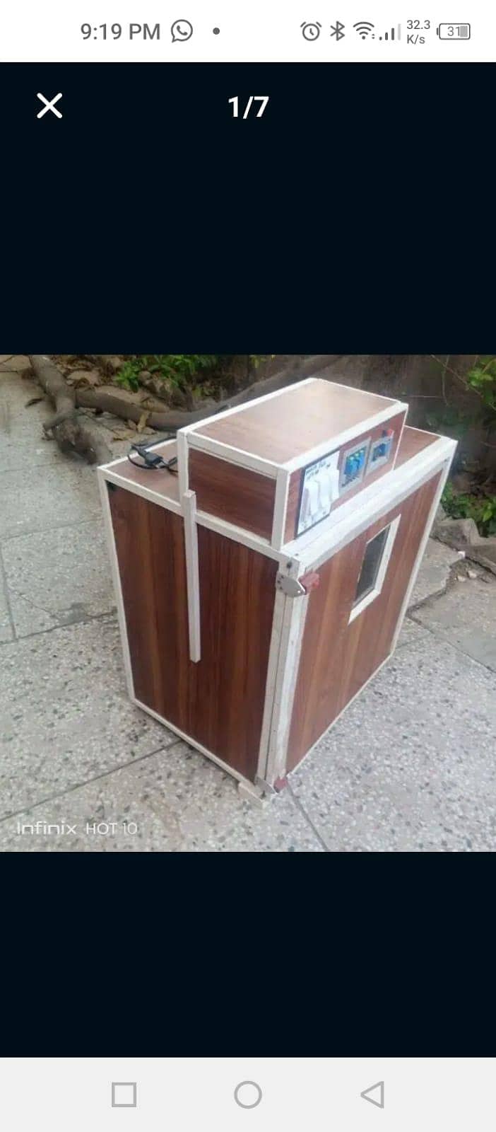 incubator (انڈوں سے بچے نکالنے والی مشین ) 1