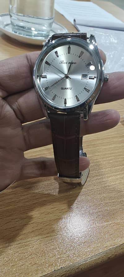 Beinko Men’s Designer Quartz Watch – Classic & Elegant