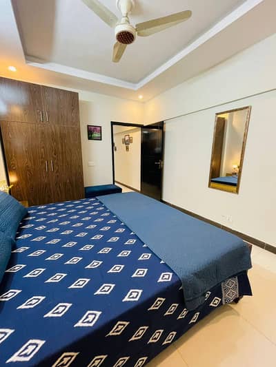 Two bed luxury furnished apartment available for rent in Islamabad markez