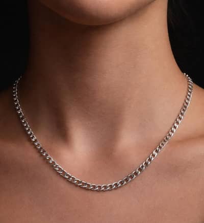 Silver Chains for men turkeis style