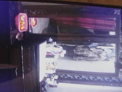 double mirror dresser