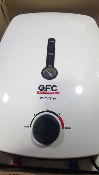 New GFC Instant Water Heater / Geyser