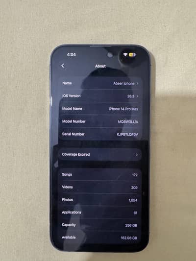 Apple iPhone 14 Pro Max