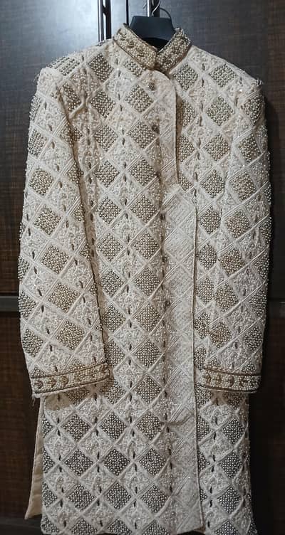 Groom Sherwani for Sale – Excellent Condition