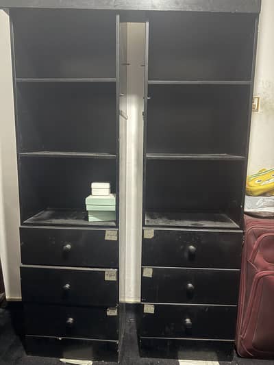 Book shelves for sale.