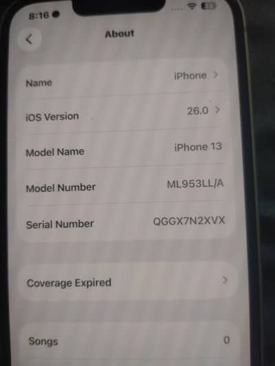 iPhone 13 jv 10/10 condition battery 89