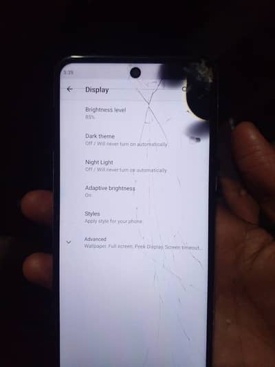 Motorola one Ace 5g 6/128 PUBG 60 fps panel broken you can change it