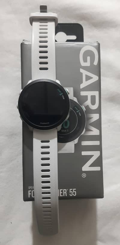 Garmin forrunner 55 white color