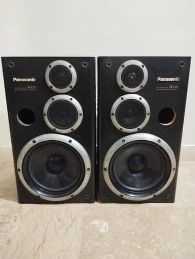 PANASONIC SB-D70 3-WAY 150W EACH SPEAKER geniun condition