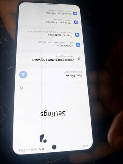 samsung galaxy S21 plus dot panel