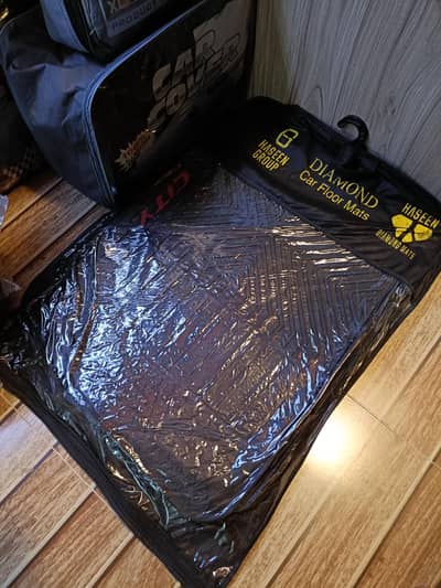 Honda city Genuine Latex Diamond floor Mats