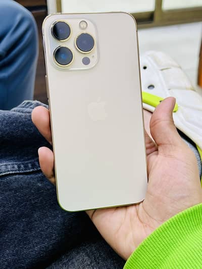 iPhone 13 pro Gold 256 GB PTA APPROVED