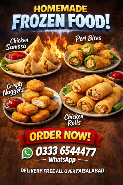 Home-made frozen food