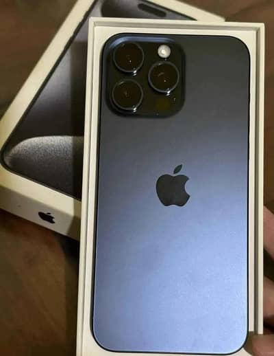 Apple iphone 15 pro max full box urgent sale connect OLX
