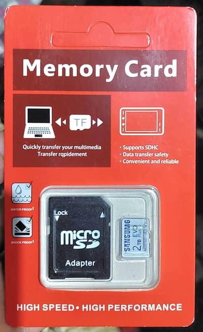 2TB SD Memory Card