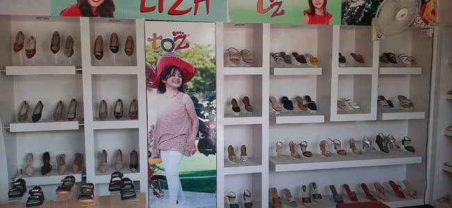 shoes shop for sale.