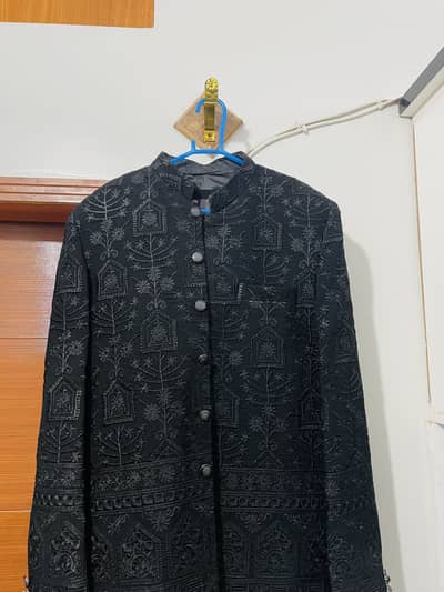 Man prince coat black