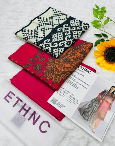 3 piece karandi suit