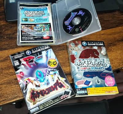 Pokemon games for Nintendo Gamecube