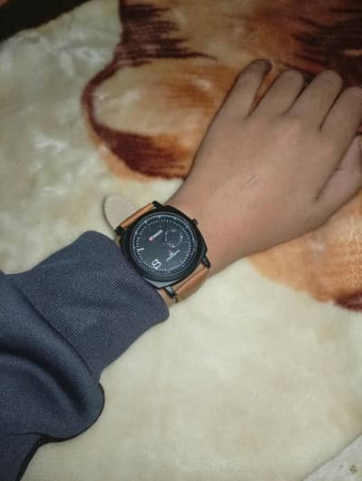 simple slim watch for men