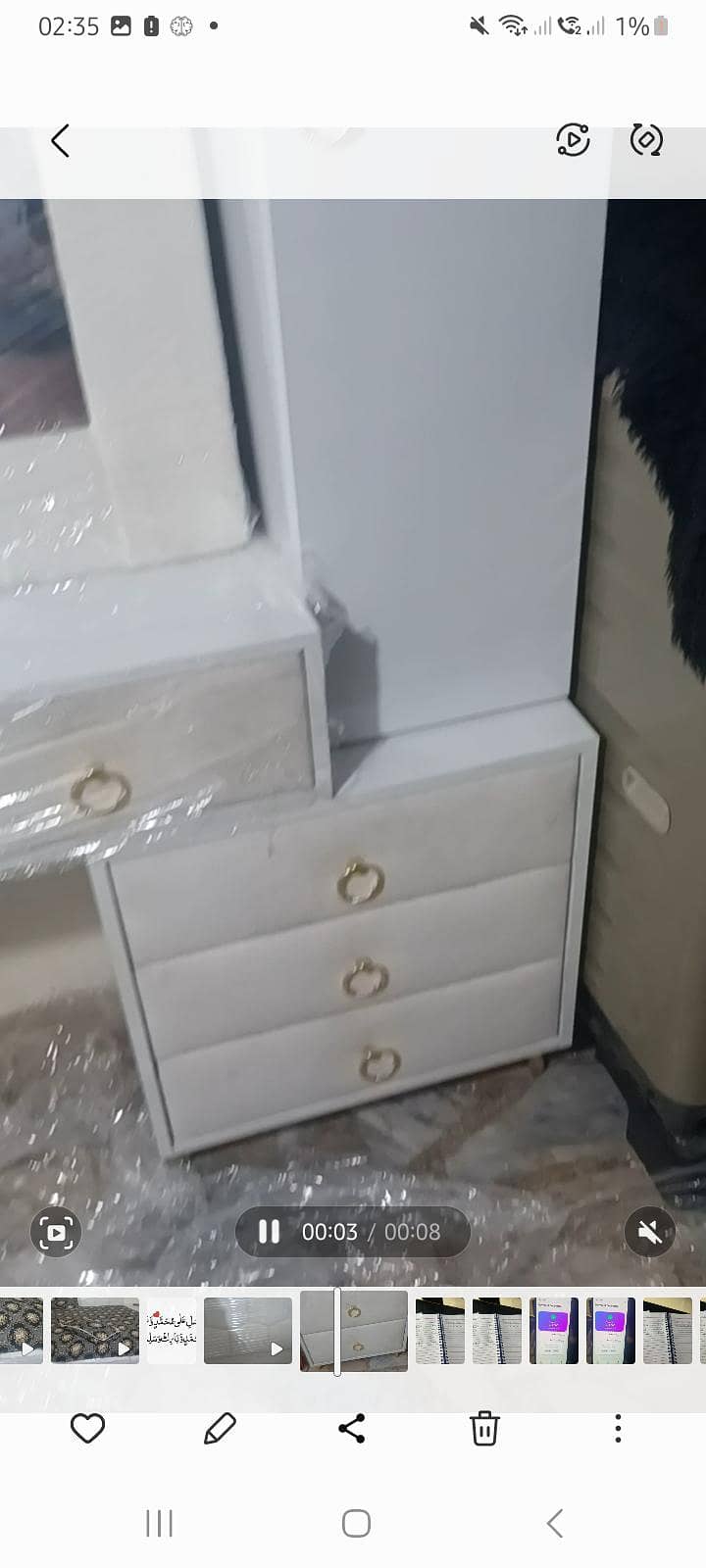 bed dressing 2side table 1