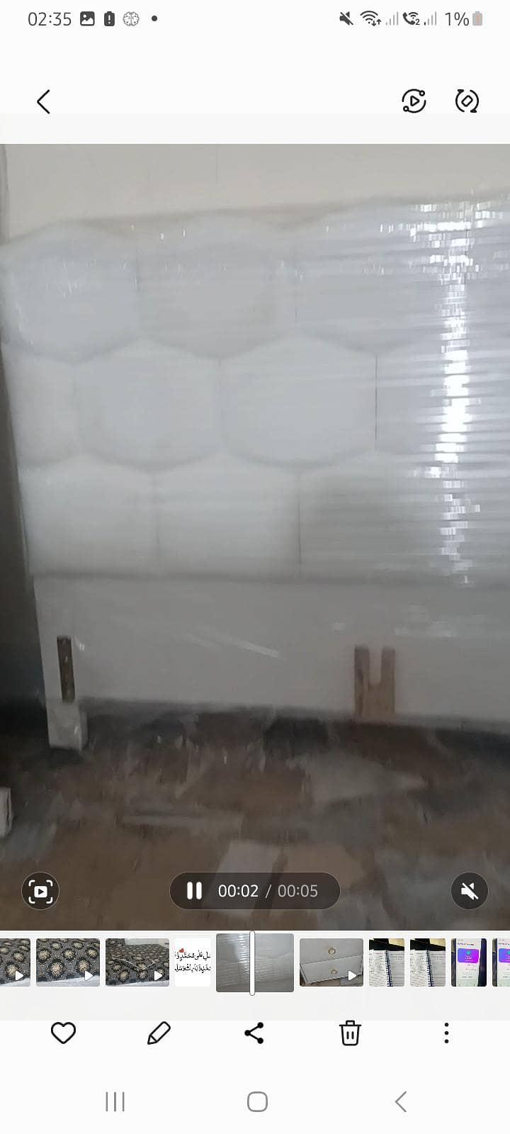 bed dressing 2side table 3