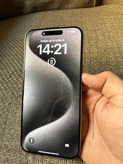 Iphone 15 Pro Max 256 GB Natural Titanium with Original Box