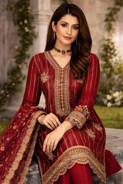 bridal formal partywear chiffon collection eid festive