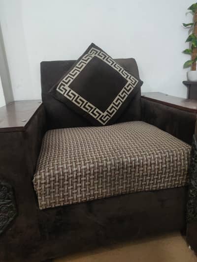 1,2,3, velvet fabric and other fabric vesachi design sofa set