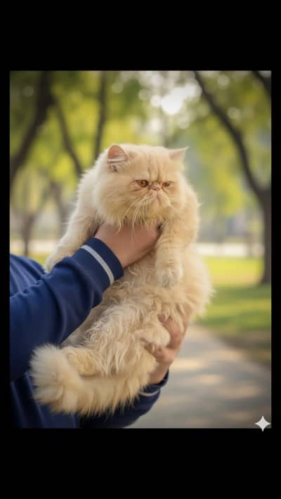 Peki face male cat available