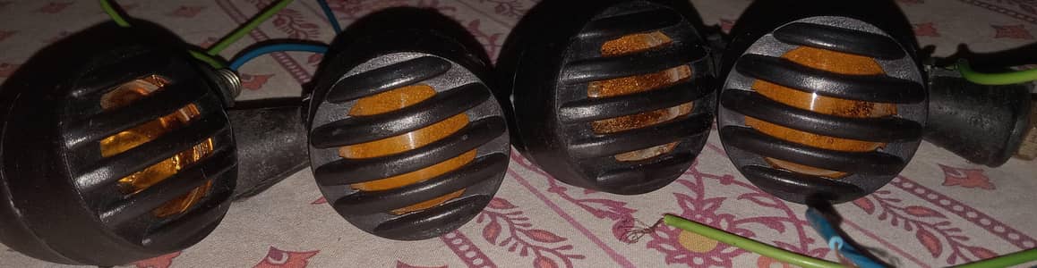 motorcycle cafe headlight tail light for indicator good condition