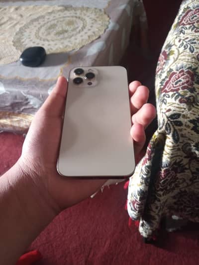 iPhone 12 pro max golden colour slm working