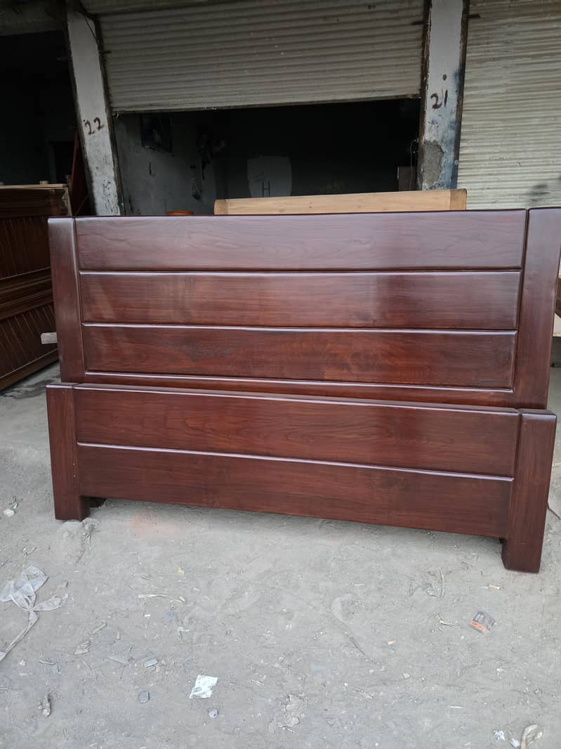 Solid Wood Bed Set | Premium Quality | Custom Made 4